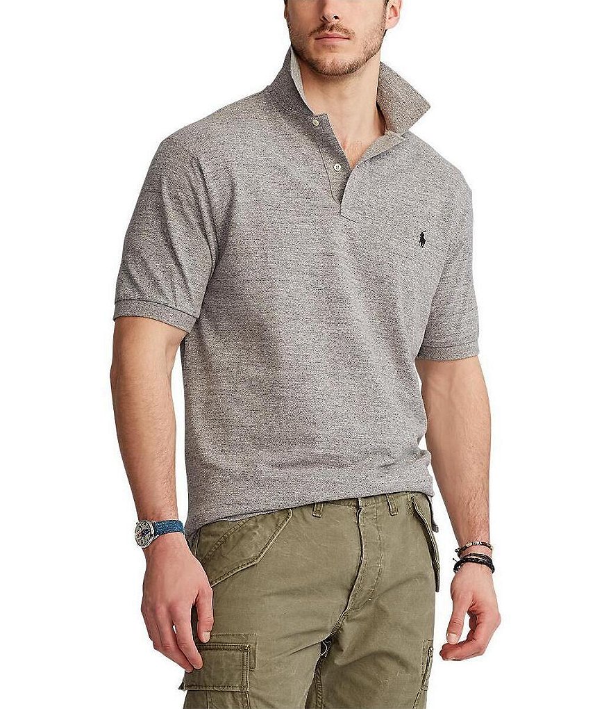 Cutter & Buck Big & Tall Prospect Textured Performance Stretch Short-Sleeve Polo Shirt