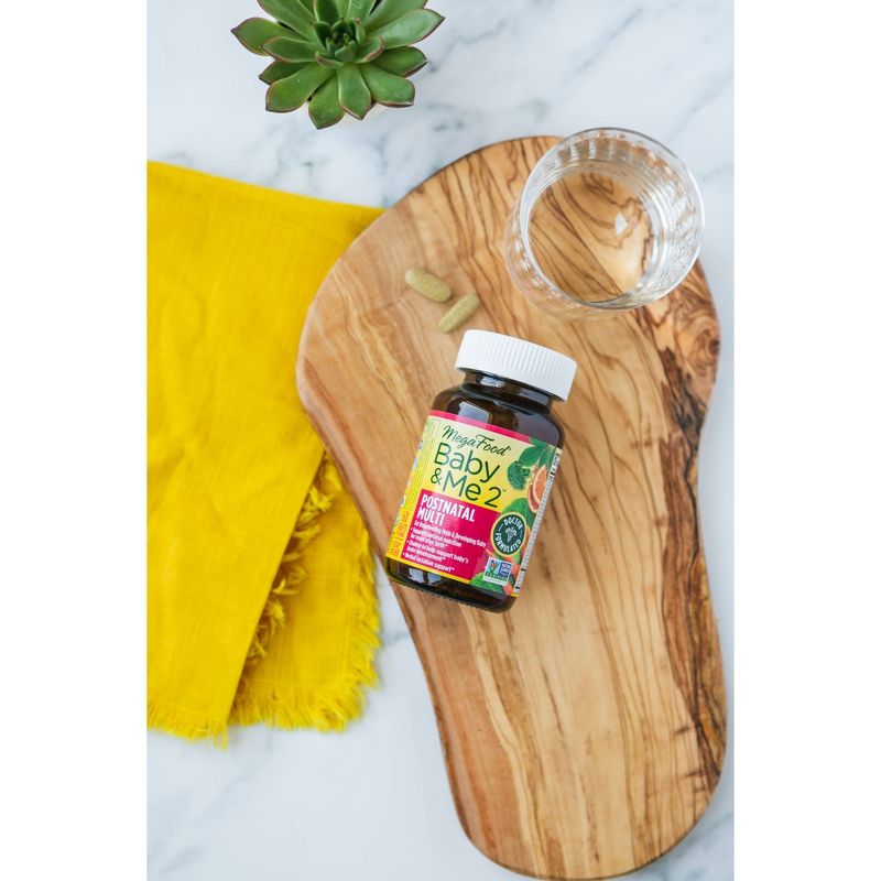 MegaFood Baby and Me 2 Postnatal Multi Supplement - 60ct