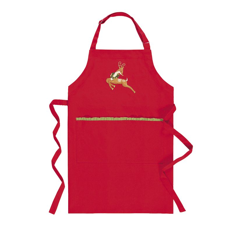 Team Sports America NFL Atlanta Falcons Ultimate Grilling Apron Durable Cotton with Beverage Opener and Multi Tool For Football Fans Fathers Day and More