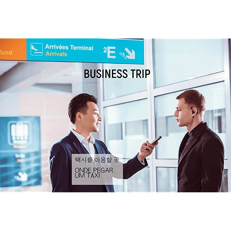 Easy Trans 20 Portable Smart Electronic Voice Language Translator Device 2Way Translation of Chinese To 33 Languages Offline Translation Instant and Applied AI Technology Black