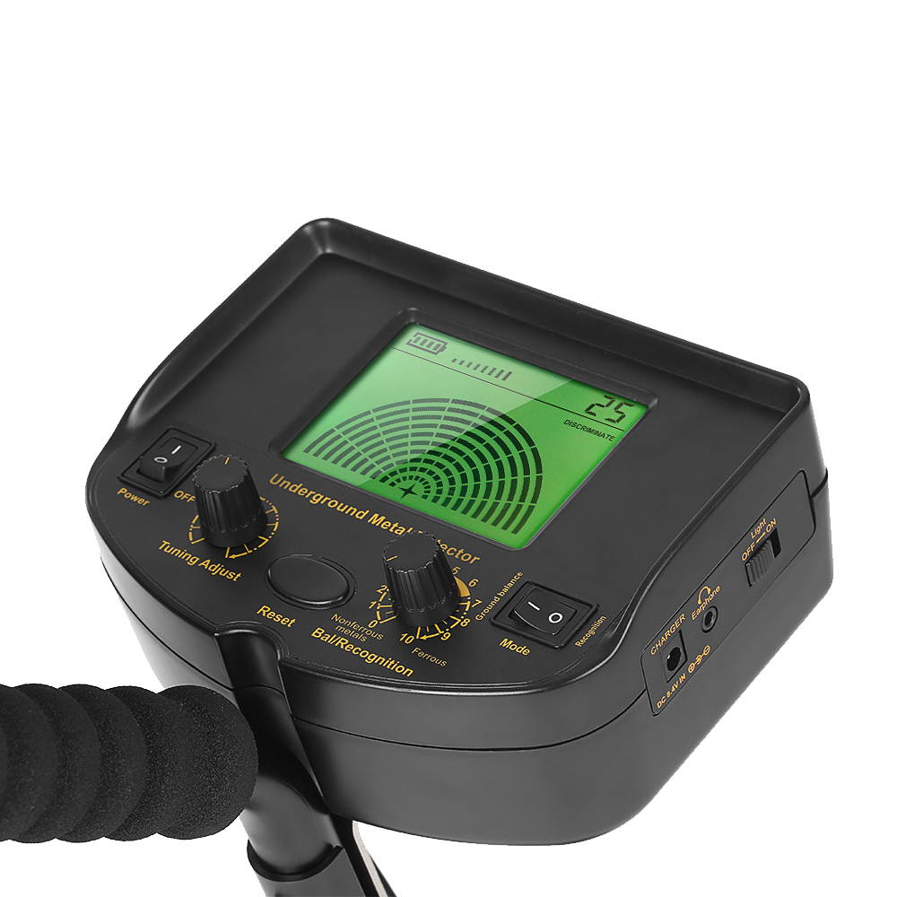 SMART SENSOR 100-240V High Sensitivity Professional Underground Metal Detector Gold Digger Treasure Hunter Scanner Scanning Tool with Earphone Buzzer