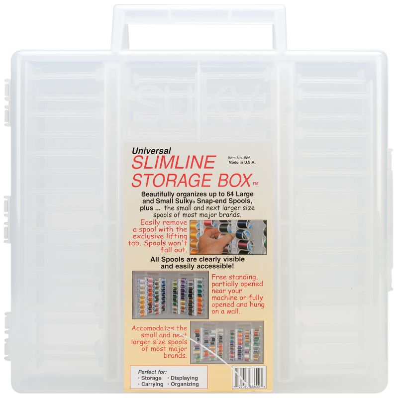 Sulky Universal Slimline Storage Box-15"X15"X3"