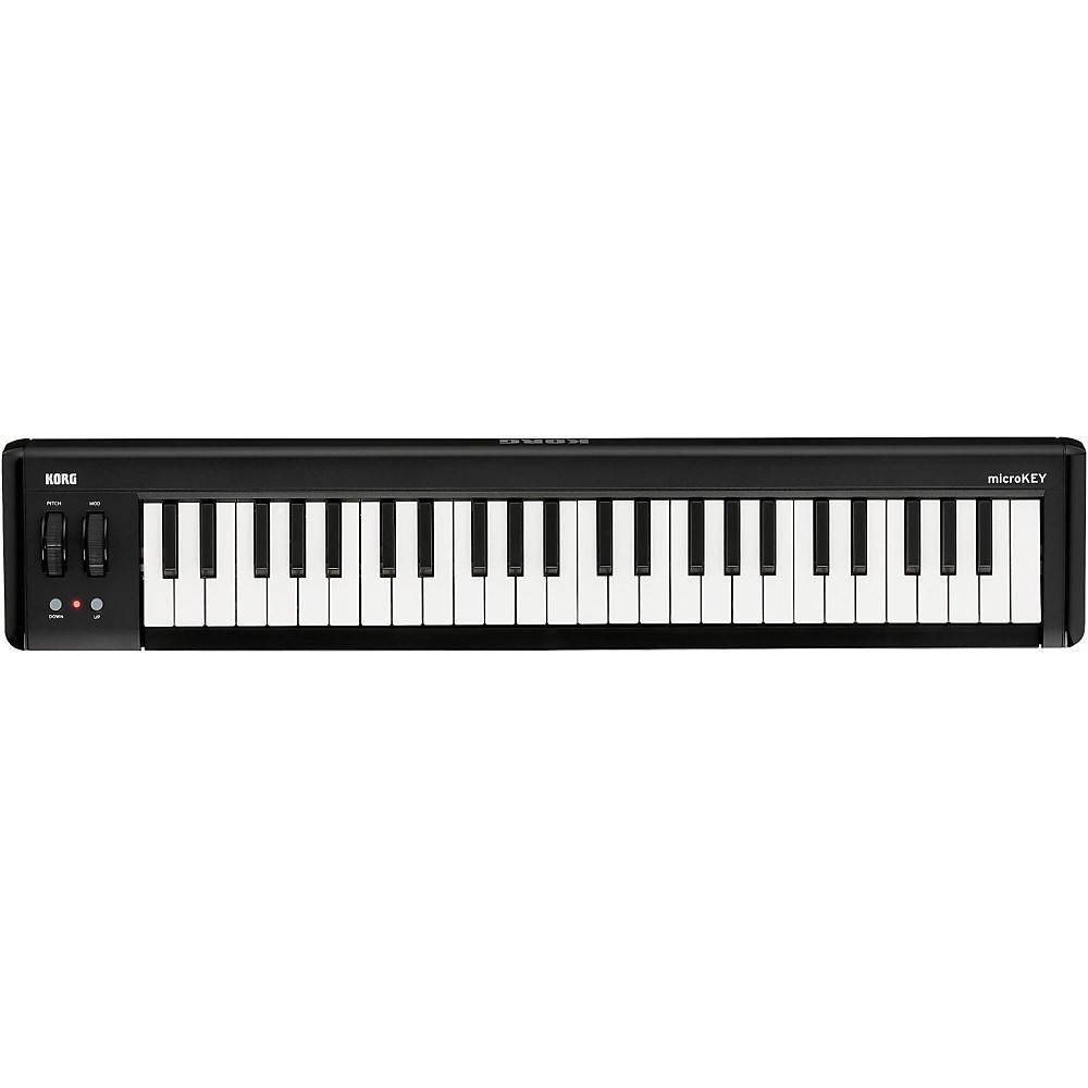Korg microKEY2 49 Key USB Powerable MIDI Controller Keyboard with Pedal Input