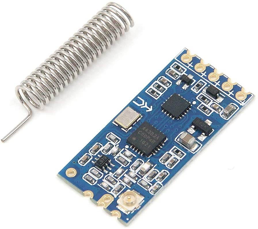 Tulead 3.2-5.5V HC-12 Wireless Serial Port Module SI4463 433MHz 1000m Replace Bluetooth Module