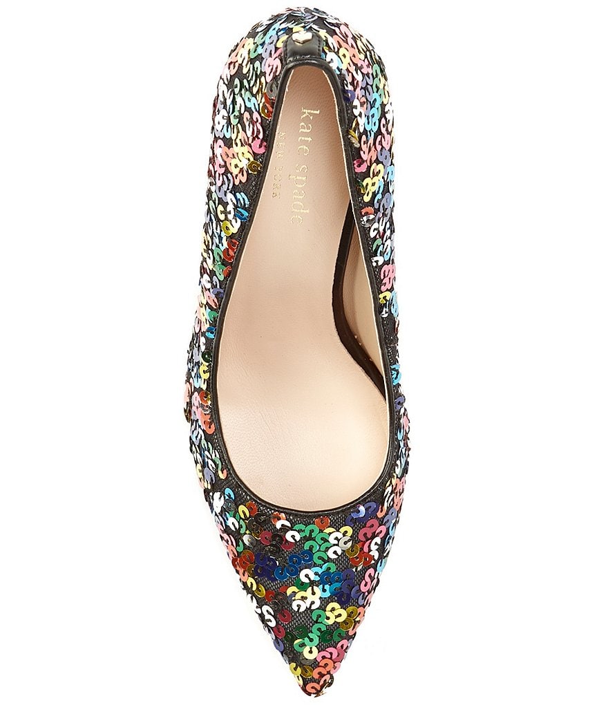 kate spade new york Valerie Multicolor Sequin Pumps