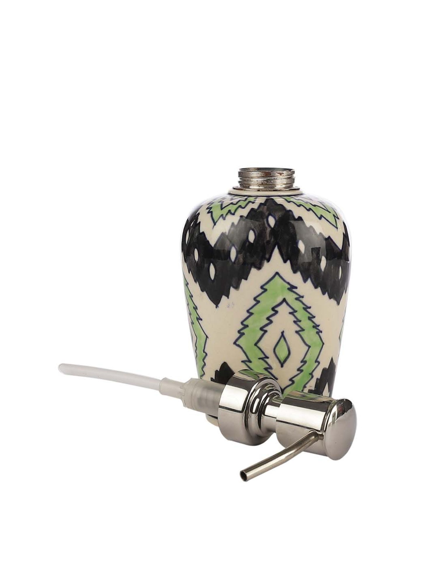 VarEesha Aztec Multicolor Ceramic Bath Accessories - Set of 2