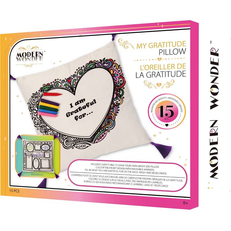 My Gratitude Pillow Craft Kit - Modern Wonder