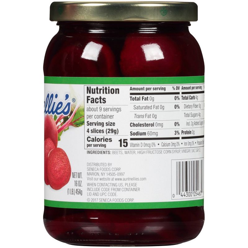 Aunt Nellie's Pickled Beets Sliced - 16oz