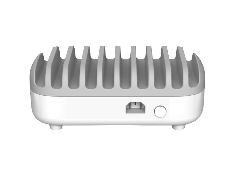 Compulocks 10 Ports USB Charging Dock Station - Wired - Mobile Phone, Tablet, USB Device - Charging Capability - USB - 10 x USB
