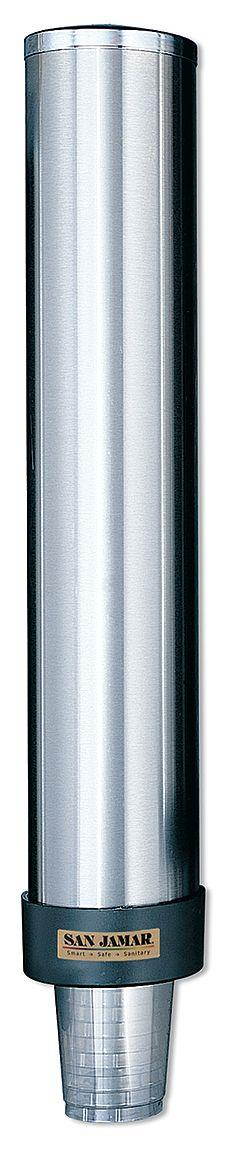 SAN JAMAR C3400PGR Cup Dispenser, 12 to 24 Oz Cups