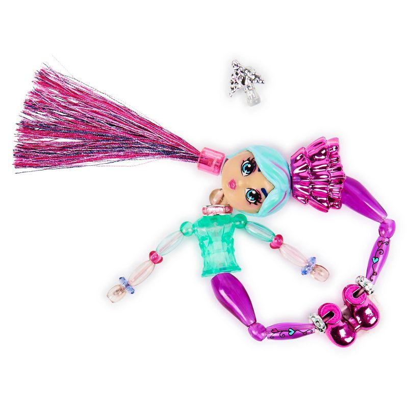 Twisty Girlz Princessa Tessa Transforming Doll to Collectible Bracelet with Mystery Twisty Petz