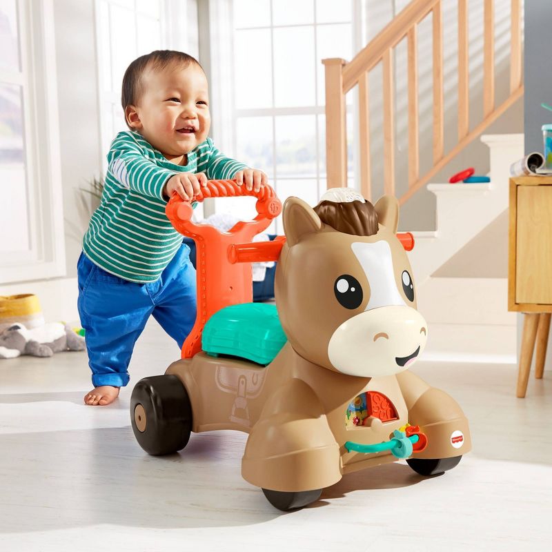 Fisher-Price Walk Bounce & Ride Pony