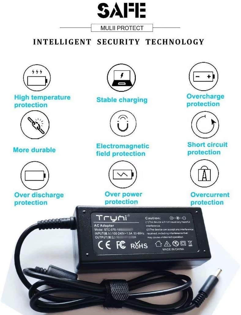 Charger AC Power Adapter for HP 22-b000 22-b001nq 22-b002 22-b002nf 22-b004nl 22-b005nl 22-b005ns 22-B009 22-B010 22-b010z 22-b011nf 22-b012 All-in-One Desktop PC Power Cord Supply New