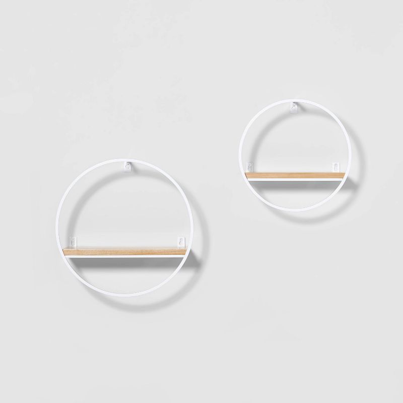 Floating Shelf Small Set in Archroma White - Pillowfort™