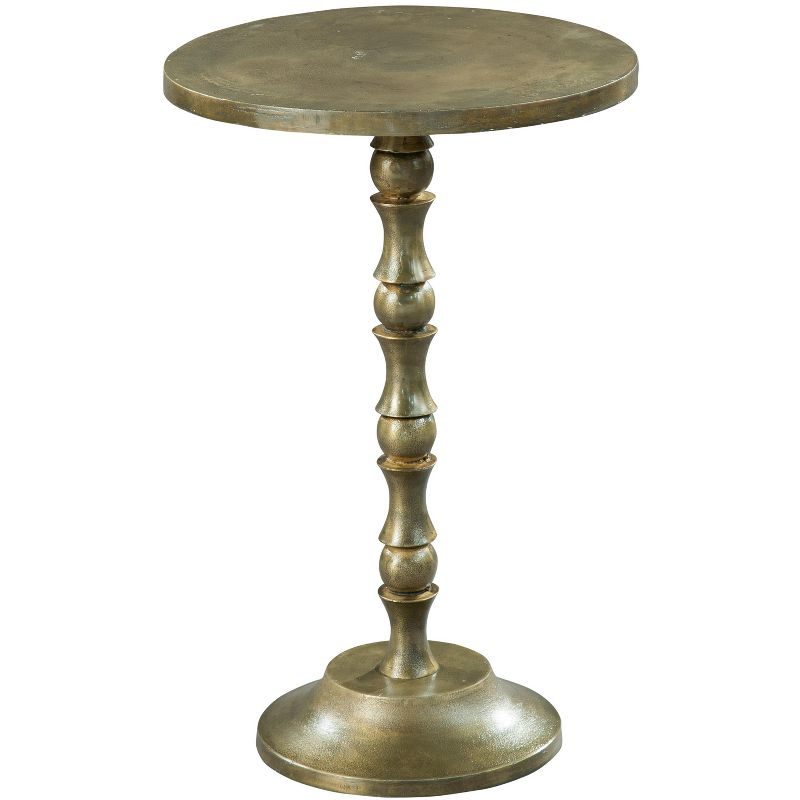 Hekman 27436 Hekman Brass Pedestal Side Table 2-7436 Special Reserve