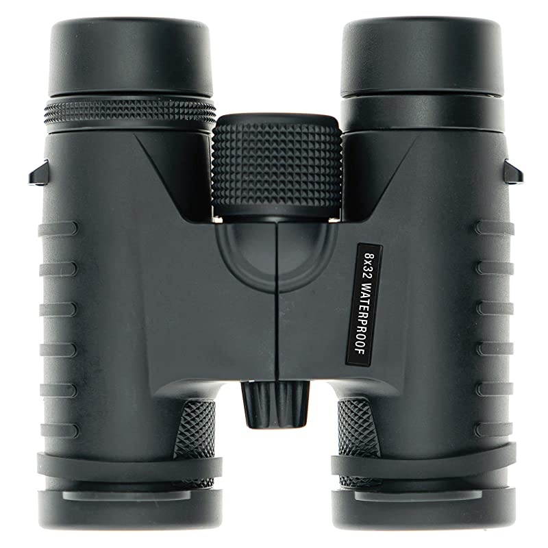 Roof Prism Binoculars with Compact, Waterproof Design, Anti-Fog Glass, Neck Strap and Carry Case for Bird Watching, Hunting and Outdoors