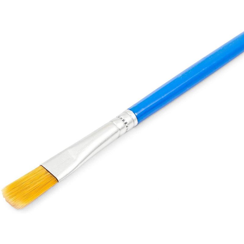 2 Sets of Artists Paint Palettes Plastic Pallets with 24 Wells and Fine Paintbrush for Painting and Watercolor