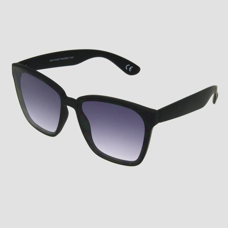 Women's Square Sunglasses with Gradient Lenses - All in Motion™ Black