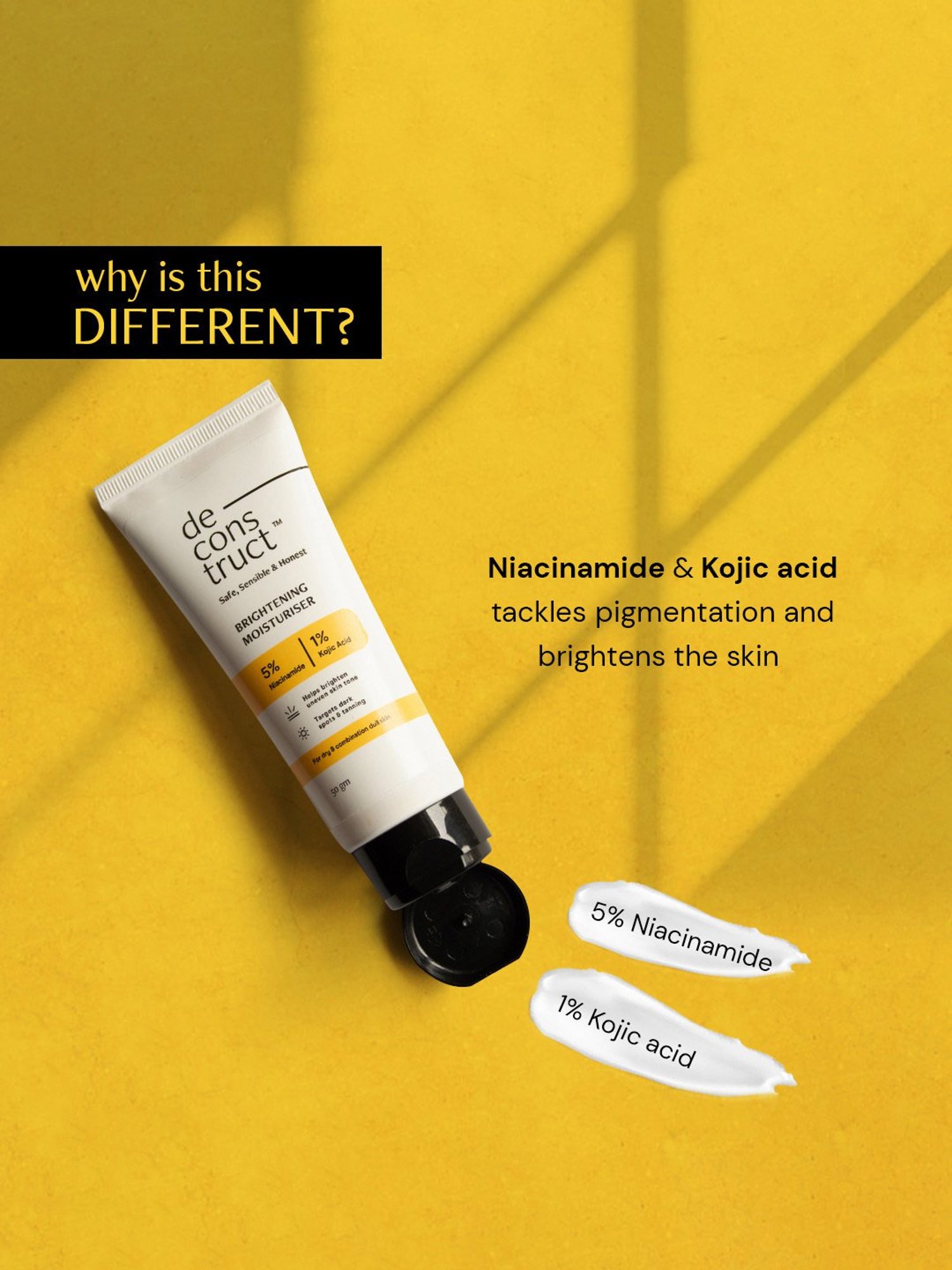 Deconstruct Niacinamide Brightening Moisturizer 50 gm