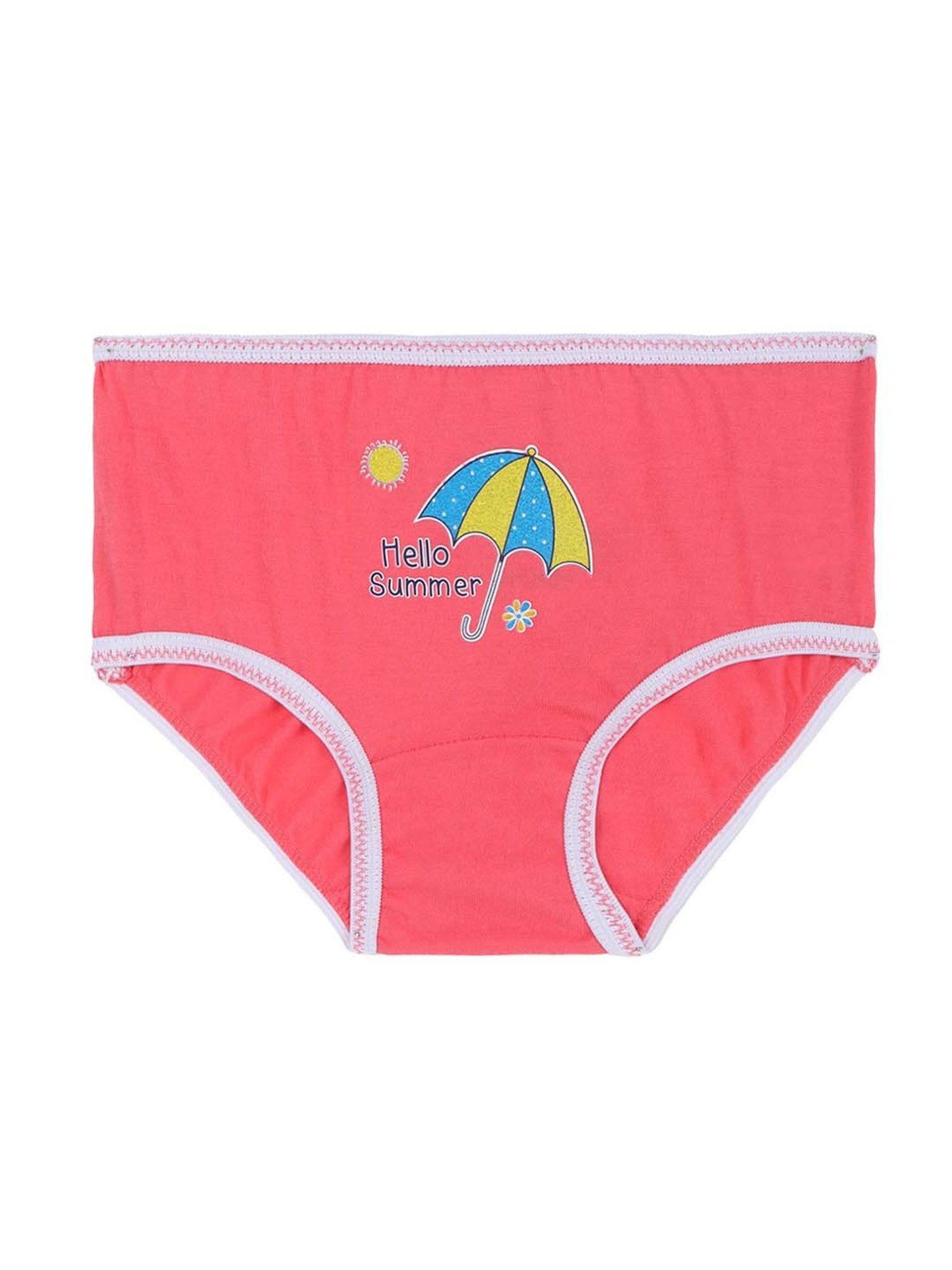 Dyca Kids Multicolor Printed Panties (Pack of 6)