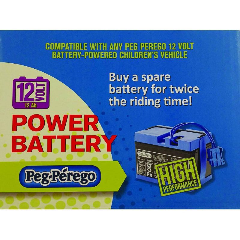 Peg Perego 12 Volt Rechargeable Battery