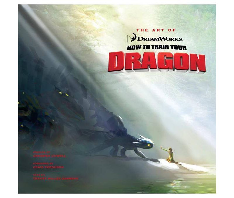 The Art of How to Train Your Dragon - by  Tracey Miller-Zarneke & Cressida Cowell (Hardcover)