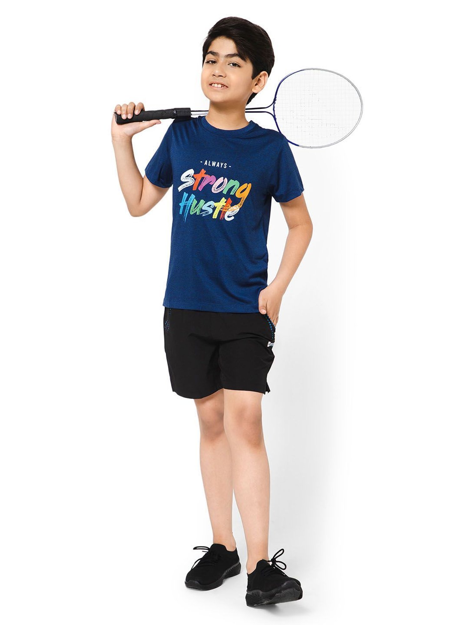 Bodycare Kids Indigo Printed T-Shirt