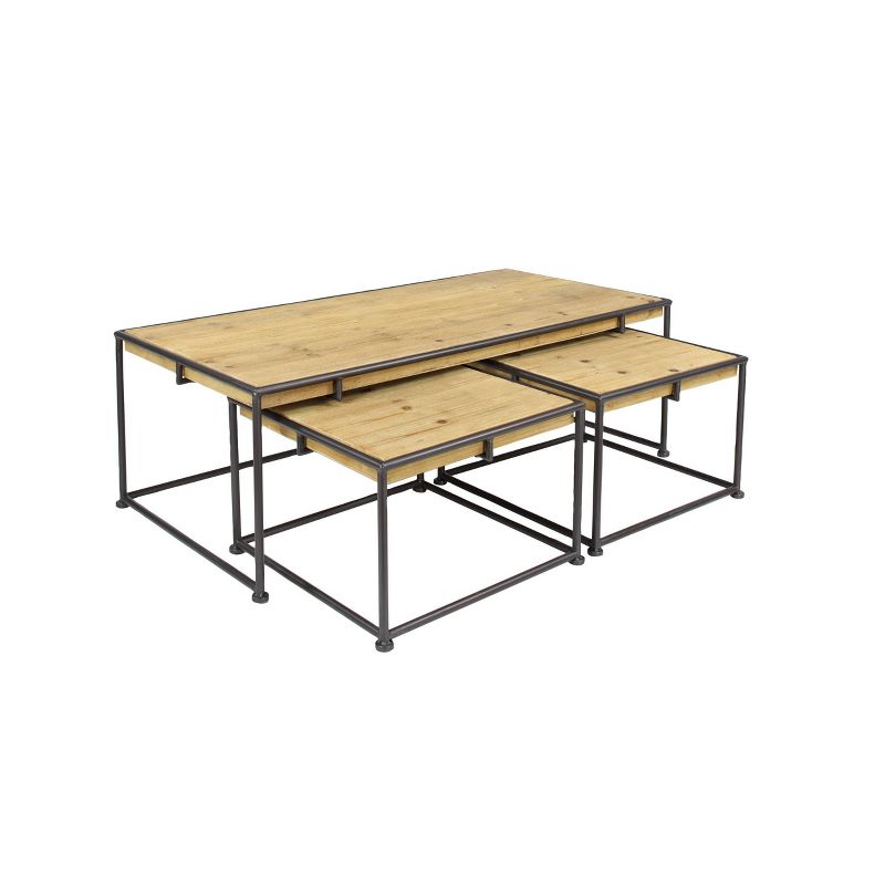 Manteo 70" Rectangular Outdoor Patio Fire Pit Table Light Gray - Modway