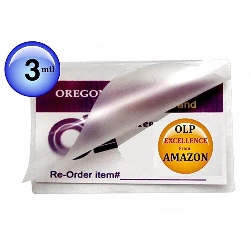 500 Prayer Card Laminating Pouches 234 x 412 Hot Laminator Sleeves 3 Mil