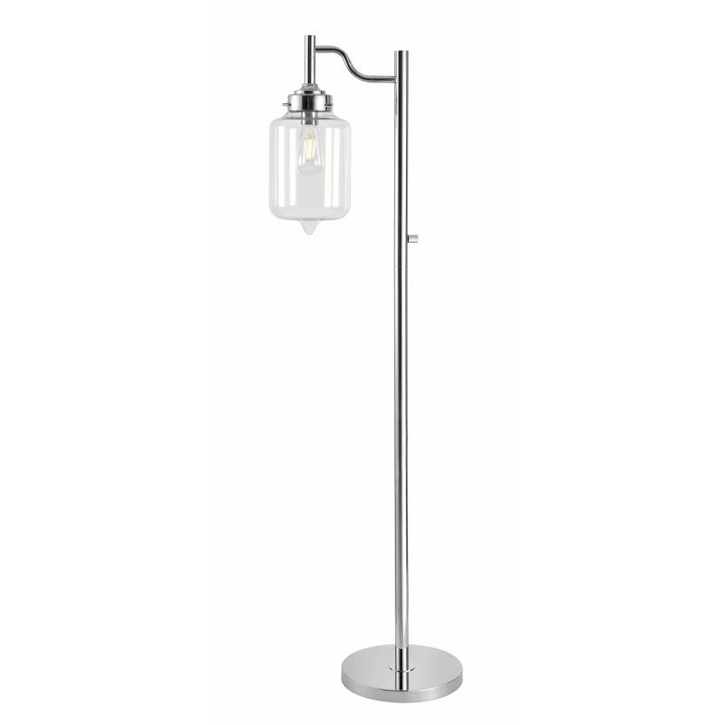 Kenroy Casey Floor Lamp - Chrome