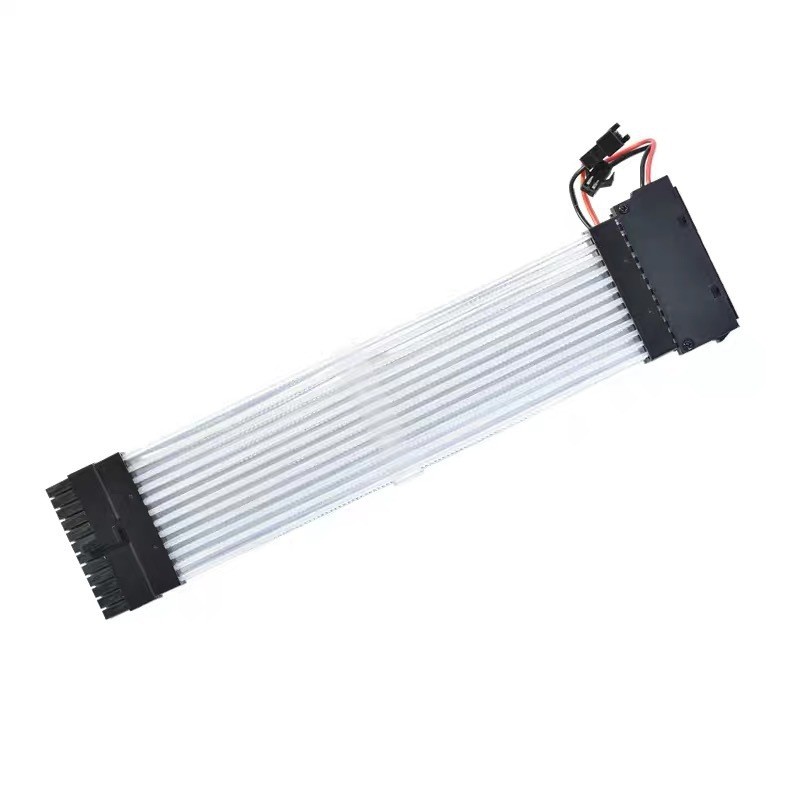 Extension Cable Power Supply Accessory Addressable RGB Light PC Case Sync 24 Pin