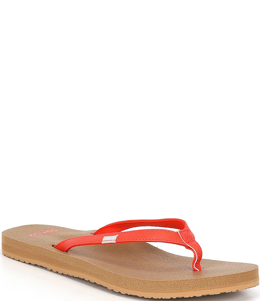 Sanuk Women's Yoga Joy Thin Strap Flip Flops