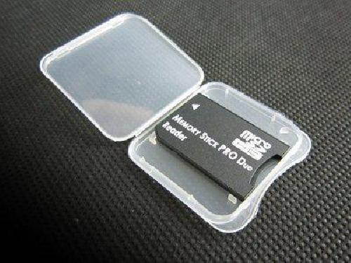 20 pack sd mmc / sdhc pro duo memory card plastic storage jewel case memory card not included 1 3/8" x 1 3/8" x 1/4"