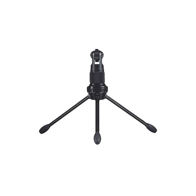 Basics Desktop Mini Condenser Microphone With Tripod Black
