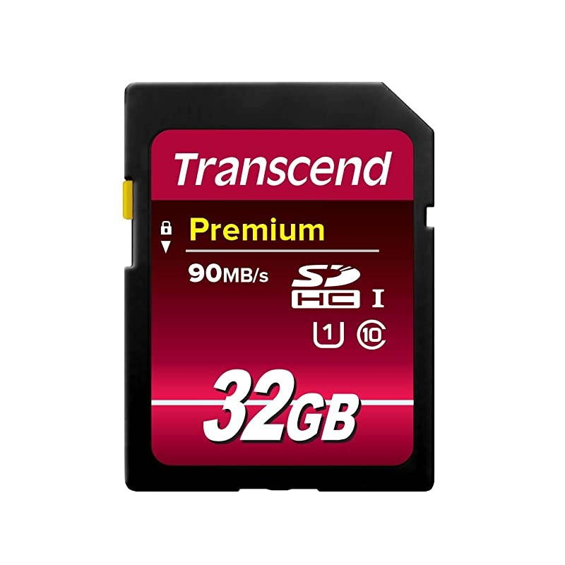 32GB SDHC Class 10 UHS1 Flash Memory Card Up to 60MBs TS32GSDU1
