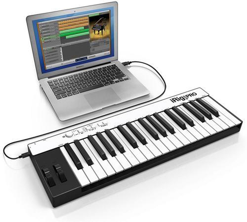 IK Multimedia iRig Keys Pro MIDI 37-key Keyboard Midi iOS Controller