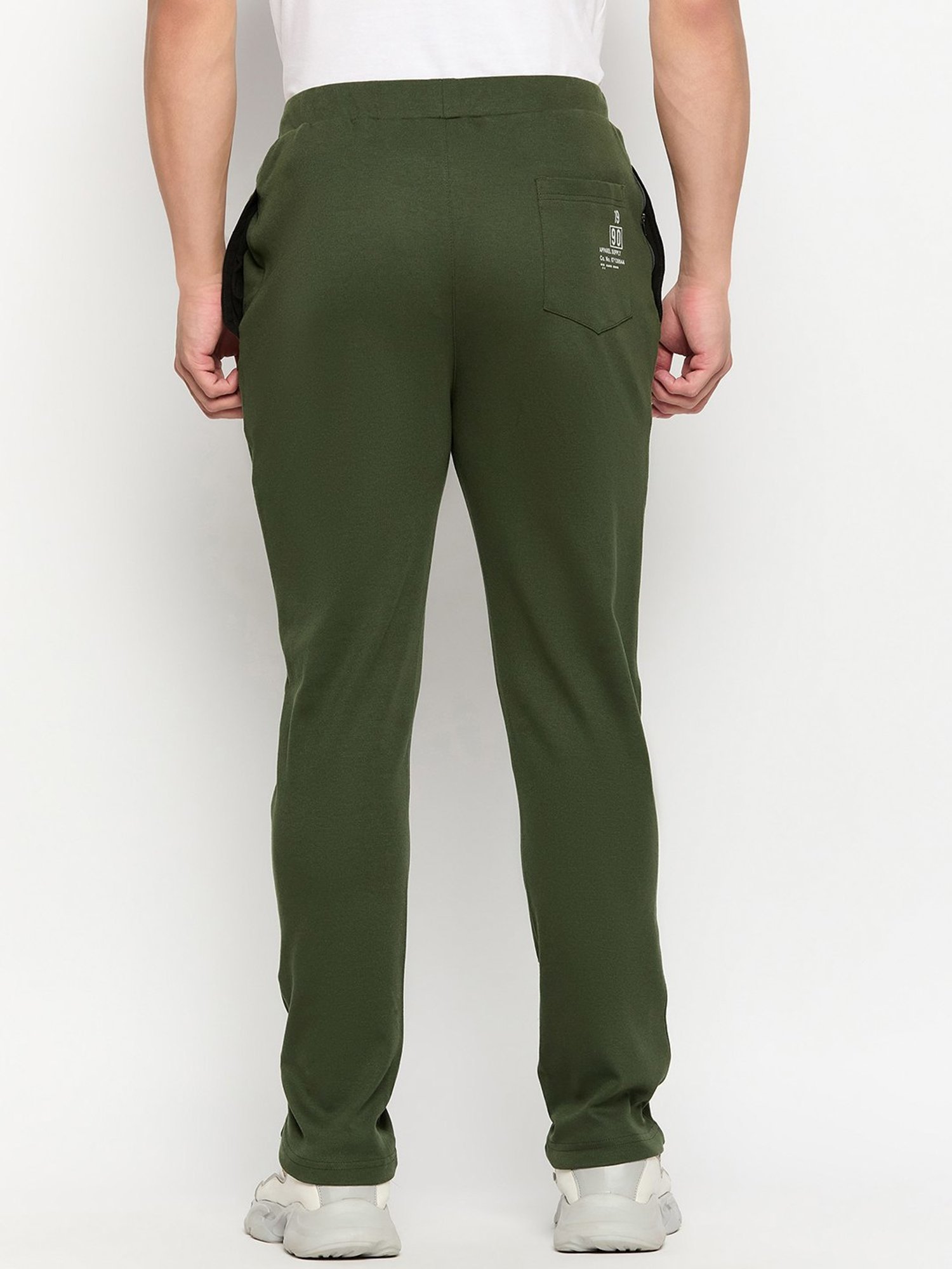 Duke Olive Relaxed Fit Trackpants
