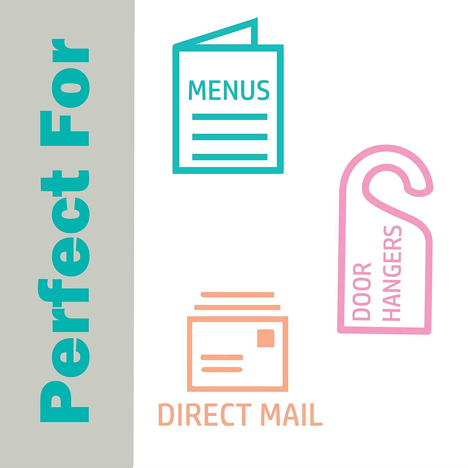 Springhill Colored Paper, Cardstock Paper, Gray Paper, 67lb, 147gsm, 8.5 x 11, 1 Ream / 250 Sheets - Vellum Card Stock, Thick Paper (066000R)