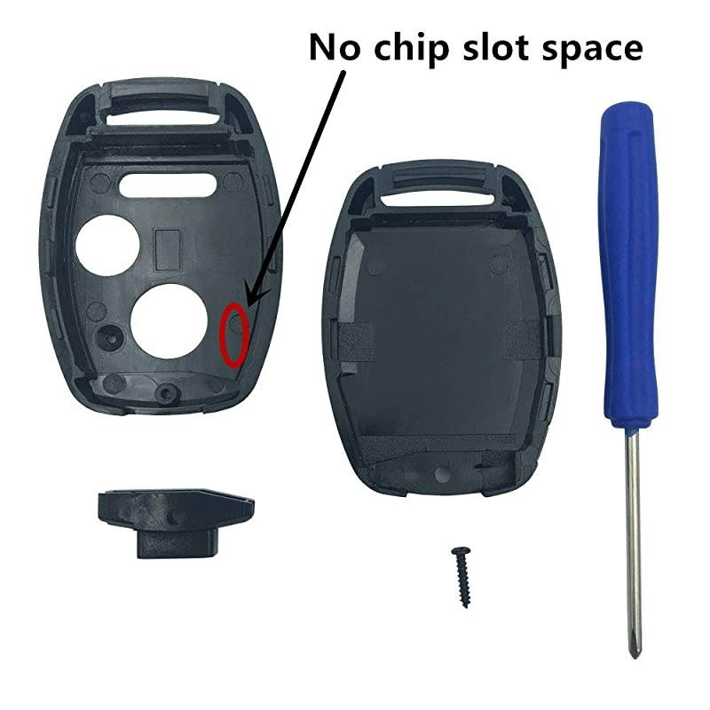Keyless Entry Key Fob Case Fit Honda 20032007 Accord 20052006 CRV Ridgeline Civic Remote Control Key