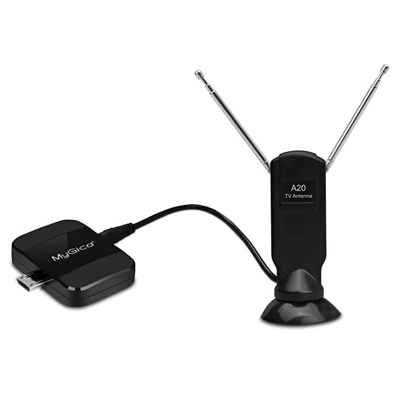 Digital TV Tuner/Receiver for Smartphones & Tablets Running Android 4.2 or Above - Picks up Local TV Stations for Free! - No Data Plan Required