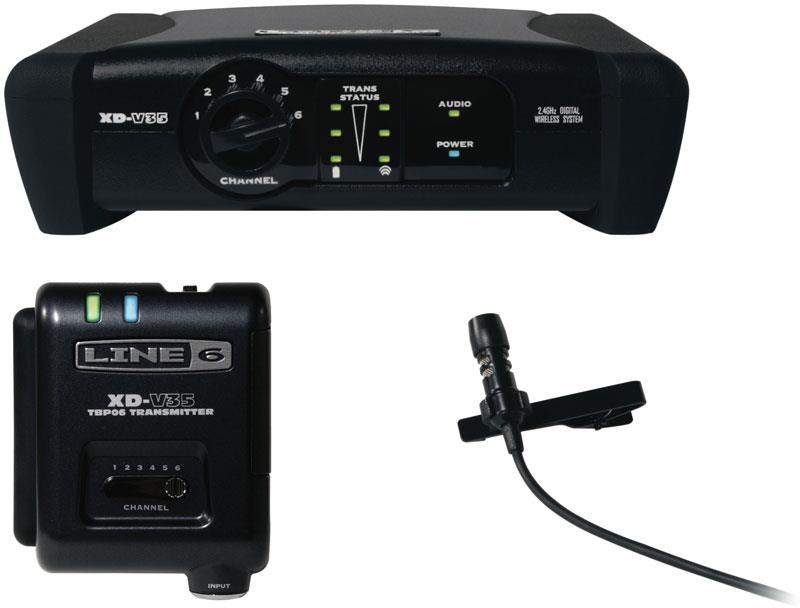 Line 6 XD-V35L Digital Wireless Lavalier Microphone System