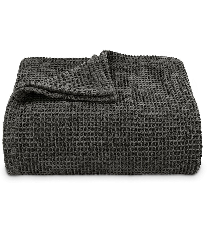 Vera Wang Waffle Weave Bed Blanket