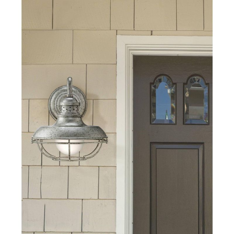 Outdoor LED Wall/Pillar Light Yellow/White - Techko Maid