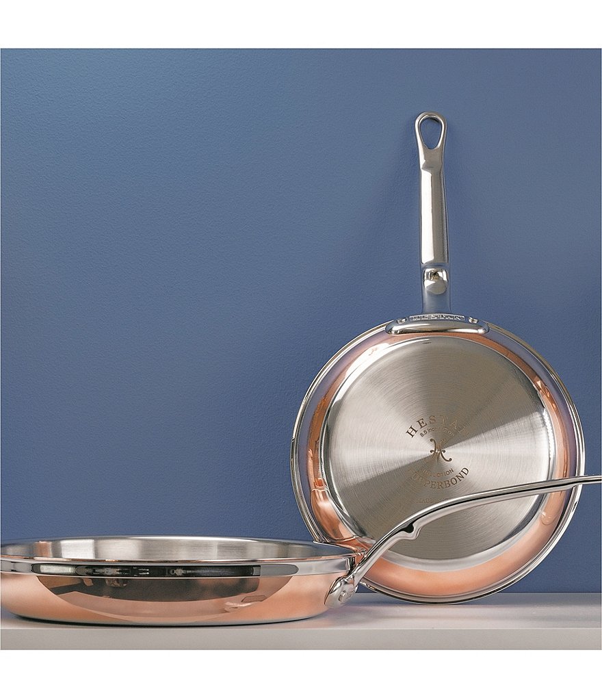 Hestan CopperBrand Induction Copper Skillet, 11#double;