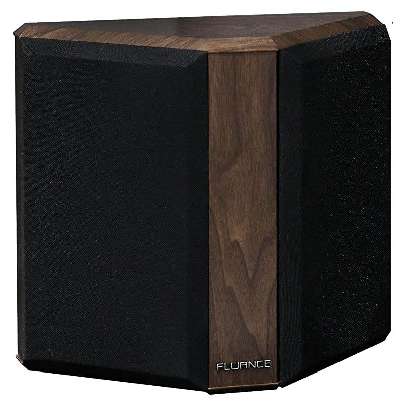 SXBP2W Home Theater Bipolar Surround Sound Speakers Natural Walnut