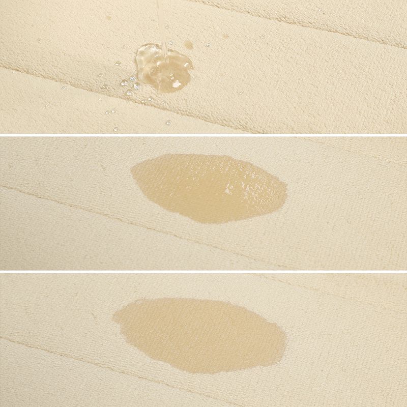 2'x5' Rectangle Indoor and Outdoor Polyurethane Floor Mat Beige - PiccoCasa