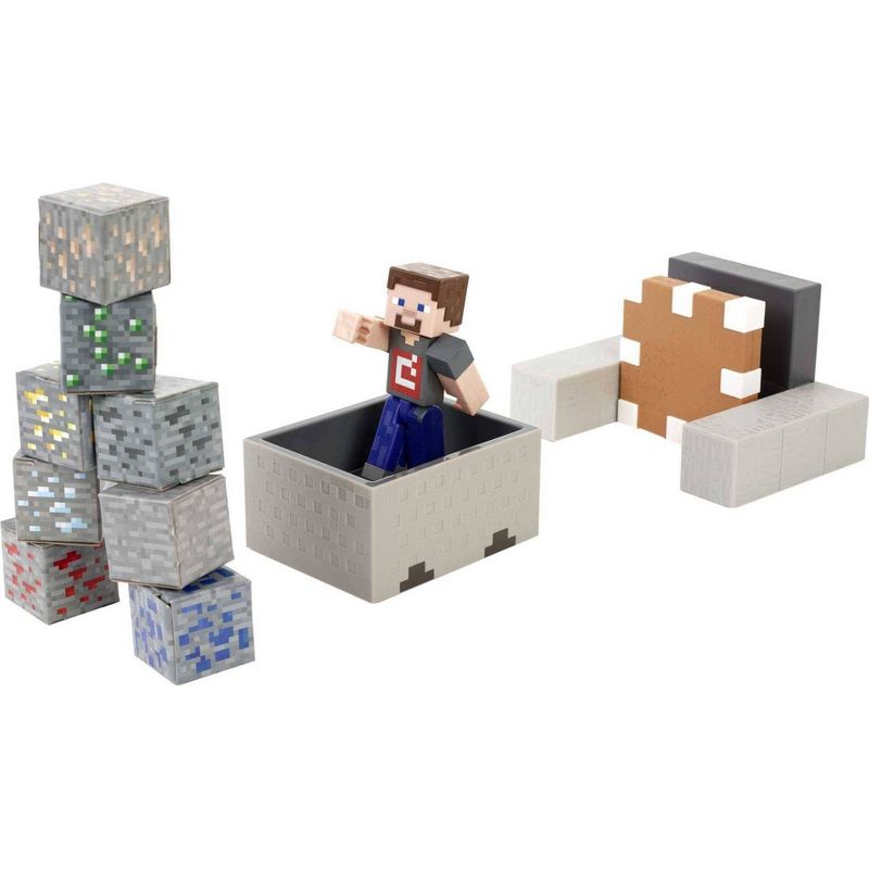 Minecraft Minecart Mayhem Playset