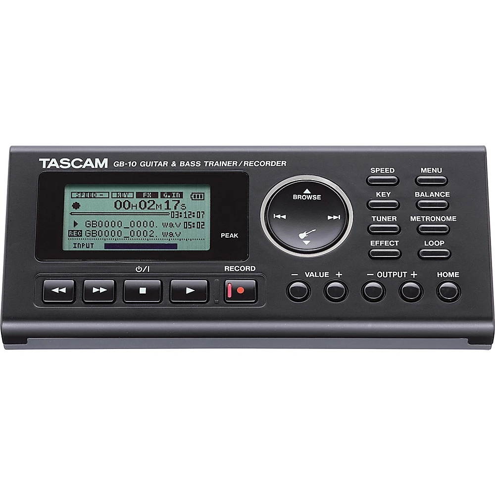 Tascam GB-10 Guitar and Bass Trainer/Recorder