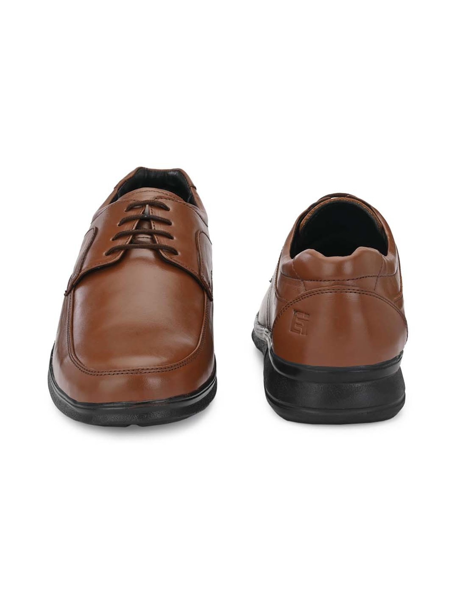 Eego Italy Men's Brown Derby Shoes