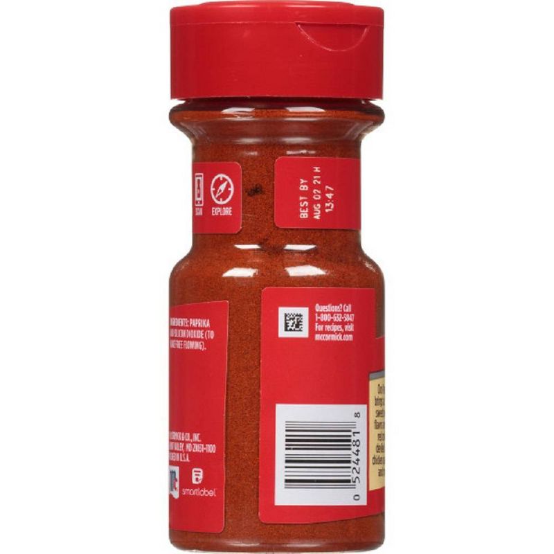 McCormick Paprika - 2.12oz